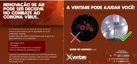 EXPOMEAT 2019 O crescente número de casos de Covid-19 trouxe à tona a preocupação com a qualidade do ar em ambientes internos. Quatro itens são determinantes para que se garanta a qualidade do ar a ser...