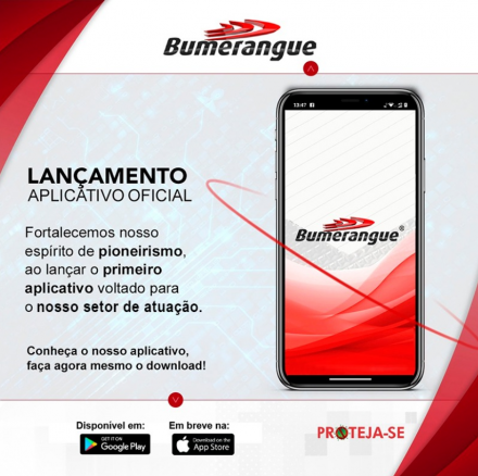 EXPOMEAT 2019 O pioneirismo está no DNA da Bumerangue, e por isso, é com imensa satisfação que a empresa apresenta o primeiro aplicativo voltado para o nosso setor de atuação para smartphones, o...