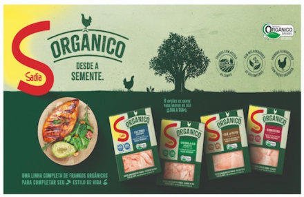 EXPOMEAT 2021 - lll Feira Internacional da Indústria de Processamento de Proteína Animal e Vegetal A Sadia, uma das marcas mais conhecidas do país, anuncia o lançamento de sua linha de frango orgânico. Com nove...