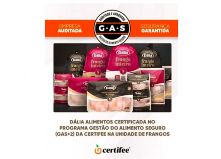 EXPOMEAT 2022 - lll Feira Internacional da Indústria de Processamento de Proteína Animal e Vegetal A unidade frigorífica de frangos da Cooperativa Dália Alimentos, localizada em Arroio do Meio, recebeu o Selo Gestão do...