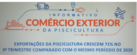 EXPOMEAT 2022 - lll Feira Internacional da Indústria de Processamento de Proteína Animal e Vegetal As exportações brasileiras da piscicultura nos três primeiros trimestres deste ano já são 10% maiores do que as...